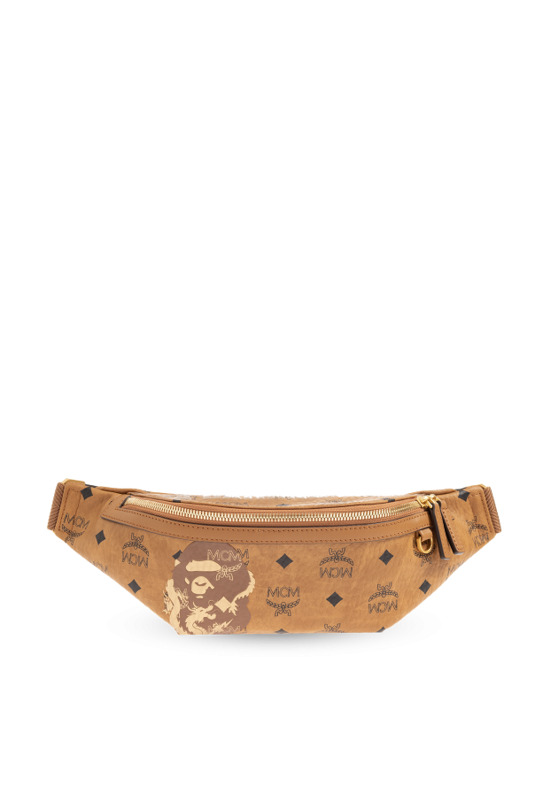 Mcm x bape waist bag sale